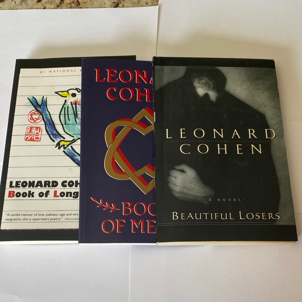 Leonard Cohen Book Set - Multicolor